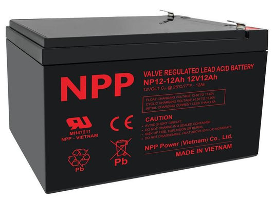 Akumulator NPP, 12V 12AH