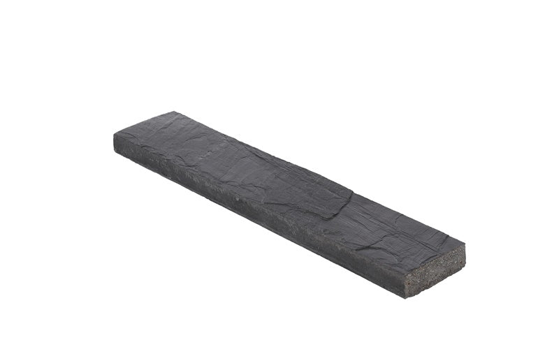 Slate lawn edging, 60 cm x 10 cm x 4.5 cm