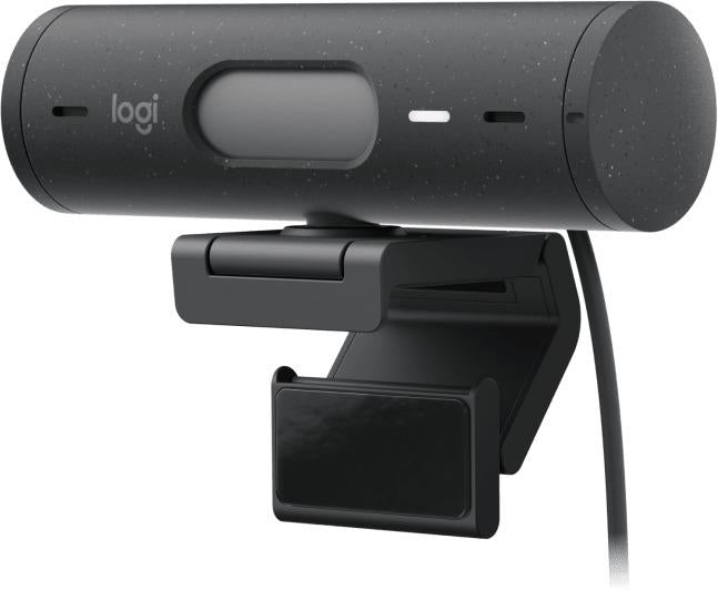 Internetinė kamera Logitech Brio 500, juoda, CMOS