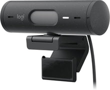 Internetinė kamera Logitech Brio 500, juoda, CMOS