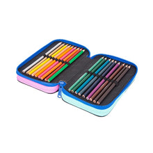 Piórnik CoolPack, 20 cm x 13 cm, czarny/wielokolorowy
