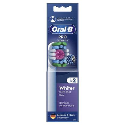 Końcówka do szczoteczki Oral-B EB18-2 3D, 2 szt.
