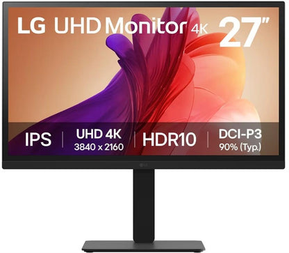 Monitorius LG 27BA45U-B, IPS, 60 Hz, UHD, 27"
