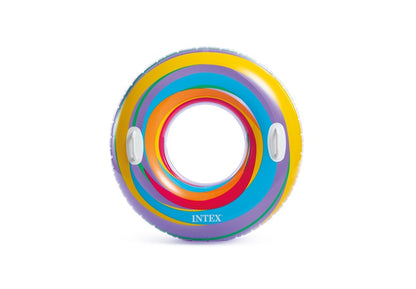 Inflatable ring INTEX 59256NP, various colors, Ø 91 cm