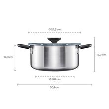 Pot Fiskars Functional Form 1072316, 22.5 cm, 3 l