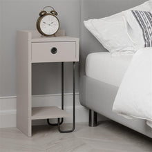 BEDSIDE TABLE SIRIUSLEFT L. BROWN 30X32X61