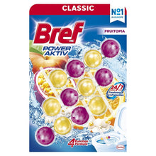 TOILET CLEANER-FRESHENER BREF PA FRUITOPIA 3X50G