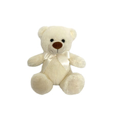 Plush Toy Teddy Bear, white, 20 cm