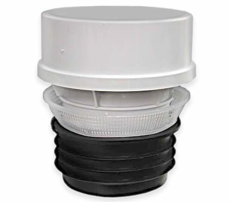 Vakuuminis ventilis Wavin MaxiVent, Ø 75-110 mm