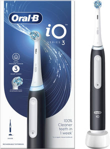Elektryczna szczoteczka do zębów Braun Oral-B iO Series 3, czarna