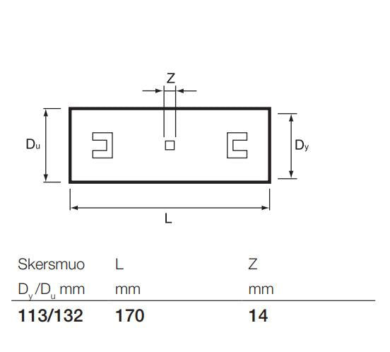 Mufa łącząca do rur drenażowych Wavin, Ø 113 mm