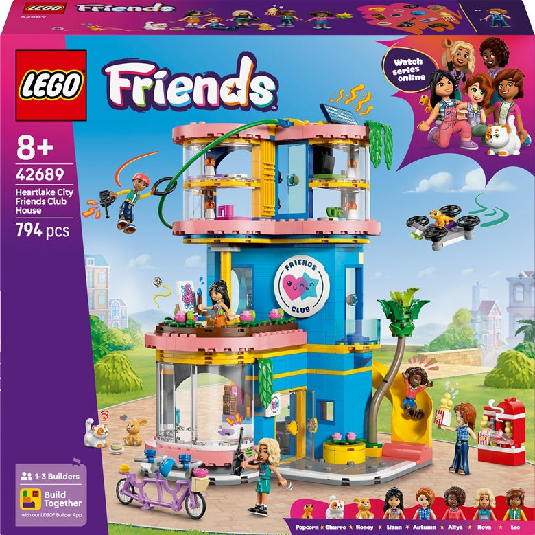Konstruktorius LEGO® Friends draugų namai 42689, 794 vnt.