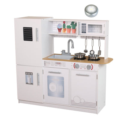 Vaikiška virtuvėlė EcoToys Kids Kitchen, balta
