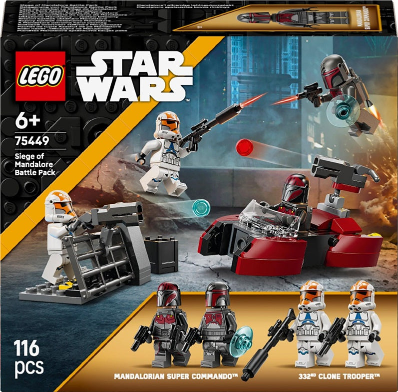 LEGO® Star Wars™ Construction Battle Pack 75449, 116pcs