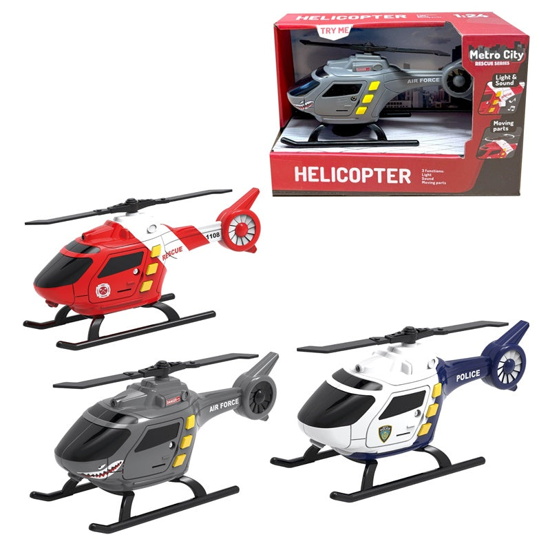 Zabawkowy helikopter MetroCity RescueSeries 42-WY1108ABC