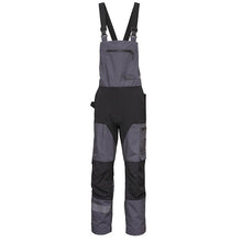 BoSafety Cirius Work Bib and Brace Overalls, black/grey, size 48