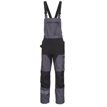 BoSafety Cirius Work Bib and Brace Overalls, black/grey, size 48