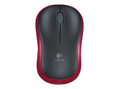 PELĖ KOMPIUTERINĖ LOGITECH M185 RAUDONA
