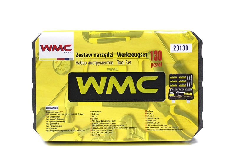 Zestaw narzędzi WMC TOOLS 20130 130 szt.