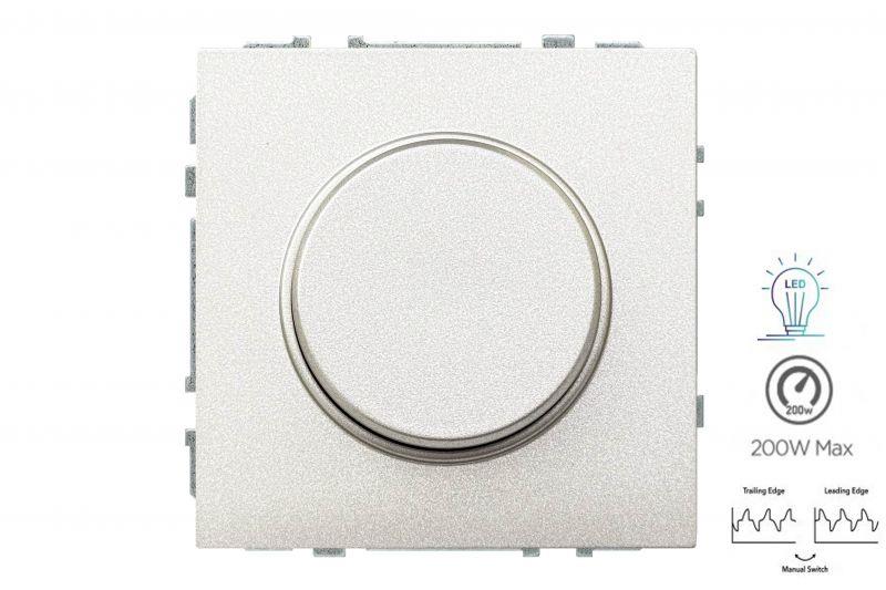 Light dimmer LIREGUS MODERN, champagne color
