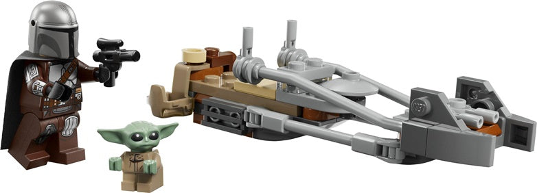 Konstruktorius LEGO® Star Wars™ greitaeigis motociklas,58vnt
