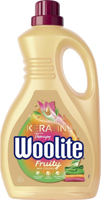 PŁYN DO PRANIA WOOLITE KERATIN THER FRU 2.7L