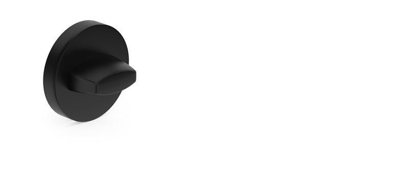WC door lock Metal-Bud JULIA R, black