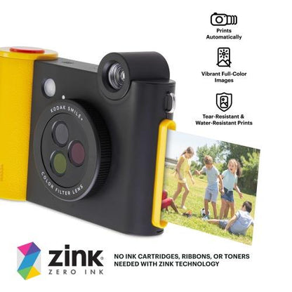 CAMERA KODAK SMILE+ 2X3 BLACK