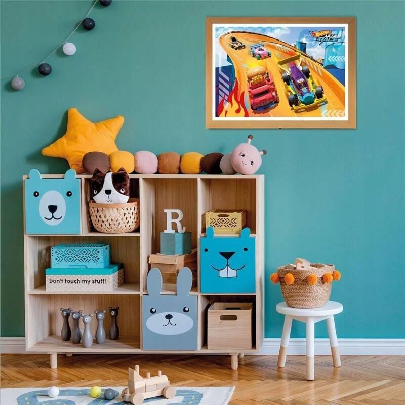 Puzzle Clementoni Hot Wheels, 62 cm x 42 cm, 24 elementy