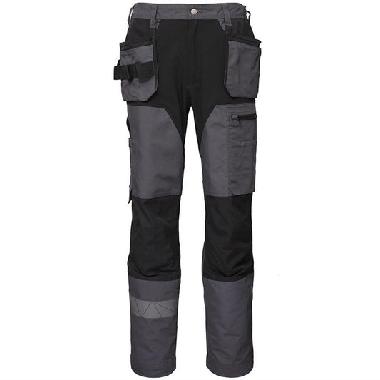 Darbo kelnės Bo Safety Cirius, juoda/pilka, 54 dydis