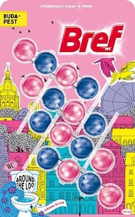 ODŚWIEŻACZ CZYŚCIK BREF ZAPAS BUDAPESZT 4X55G