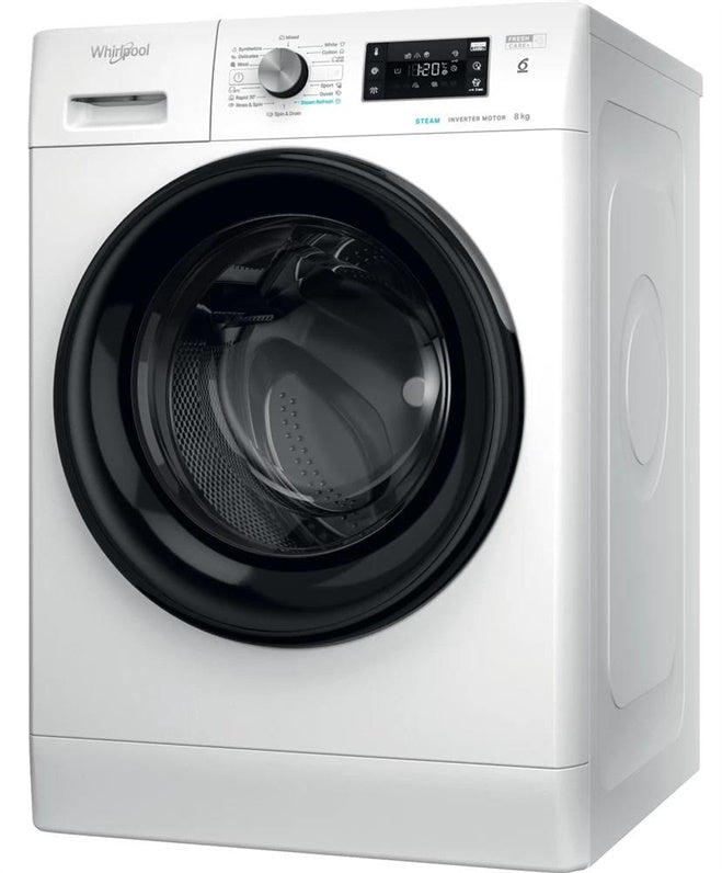 Skalbimo mašina Whirlpool FFB 8469 BV EE, 8 kg, balta
