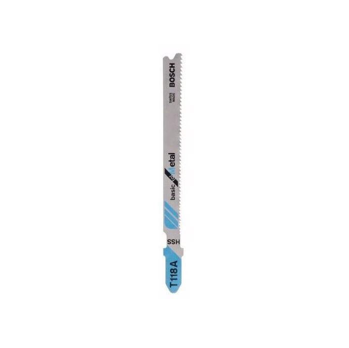Jigsaw blades Bosch, T118A, 3 pcs.
