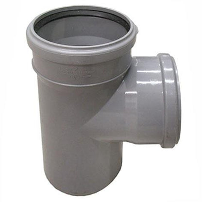 Trójnik kanalizacyjny wewnętrzny Wavin, Ø 110 / 110 mm, 88°