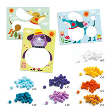 Kūrybos rinkinys Djeco Pompons dog DJ09867