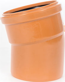 Wavin outdoor sewage elbow, Ø 110 mm, 15°