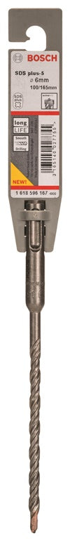 Wiertło do betonu Bosch S4L, SDS-plus, 6x165 mm