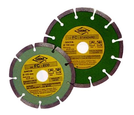 Tarcza diamentowa Cedima 115x22,23x1.6/1.9mm FC-10