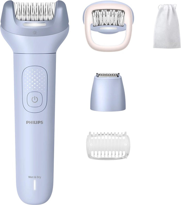 Epiliatorius Philips Series 8000 BRE711/00, mėlyna sp.