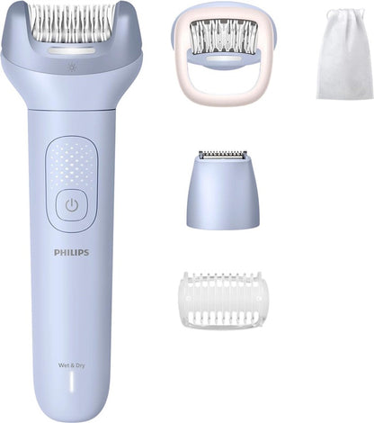 Epiliatorius Philips Series 8000 BRE711/00, mėlyna sp.
