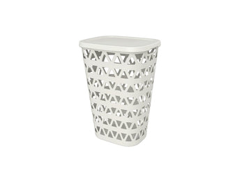 Dėžė skalbiniams Oceana Off White 55l