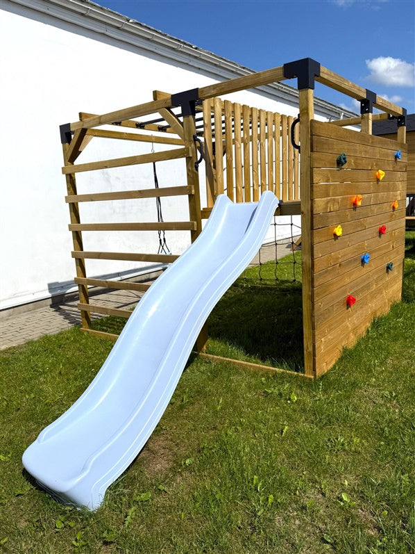 Čiuožykla 4IQ, pastelinė mėlyna sp., 300 cm