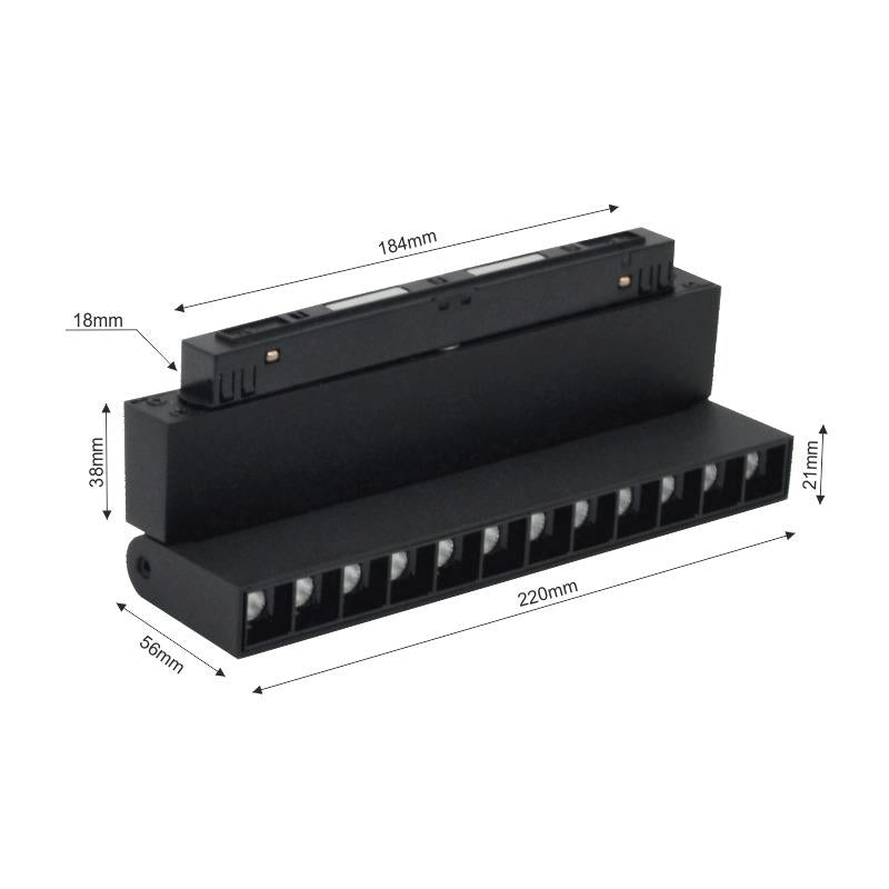 Šviestuvas Modoled Magnetic, 12 W, LED, 3000 - 6000 °K