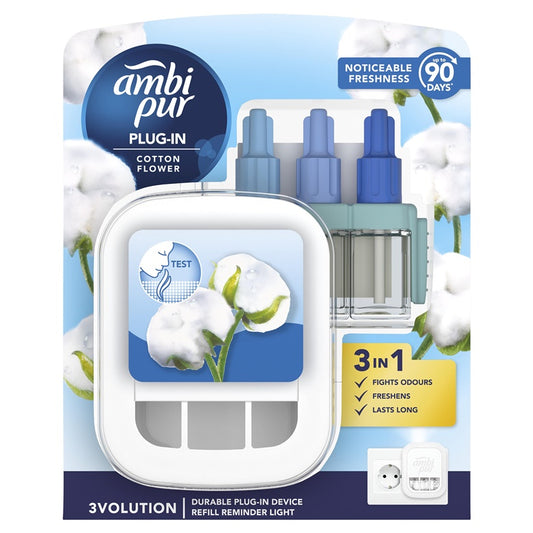 ODŚWIEŻACZ EL AMBI PUR 3VOL COTTON SK 20ML