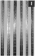Continuous hinge, 32 x 0.6 x 1740 mm