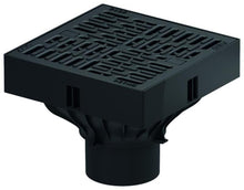 Wpust podłogowy Aco DN 100 Self XtraPoint 25x25cm B 125, tworzywo sztuczne