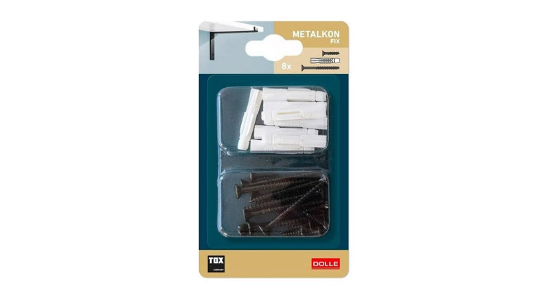Elementy mocujące Dolle MetalkonFix, 45x4.5 mm, 8 szt.