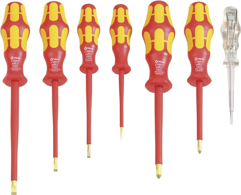 Insulated Screwdriver Set WERA 7 pcs