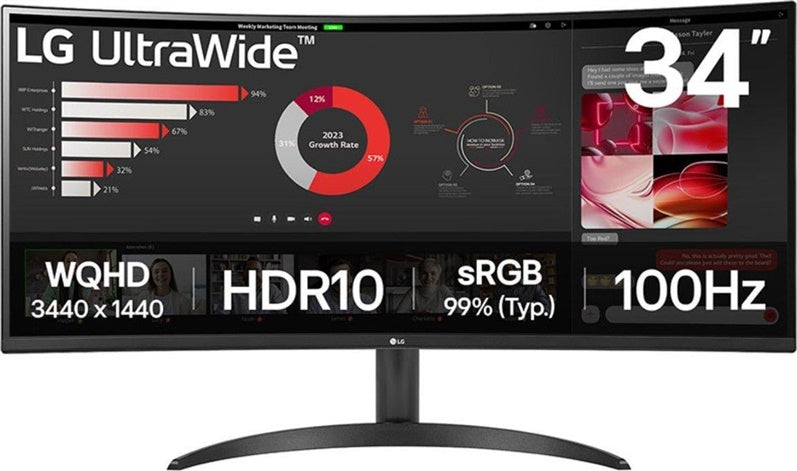 MONITOR 34WR50QK-B LG 34"