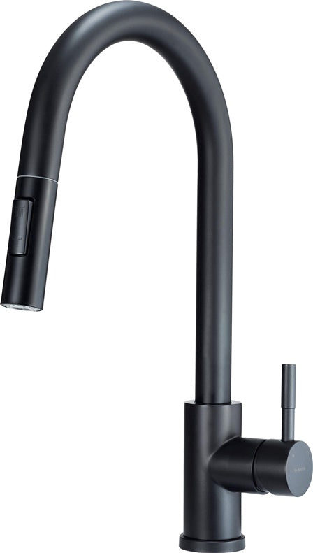 Kitchen mixer tap Deante Lima BBM_N72M, black
